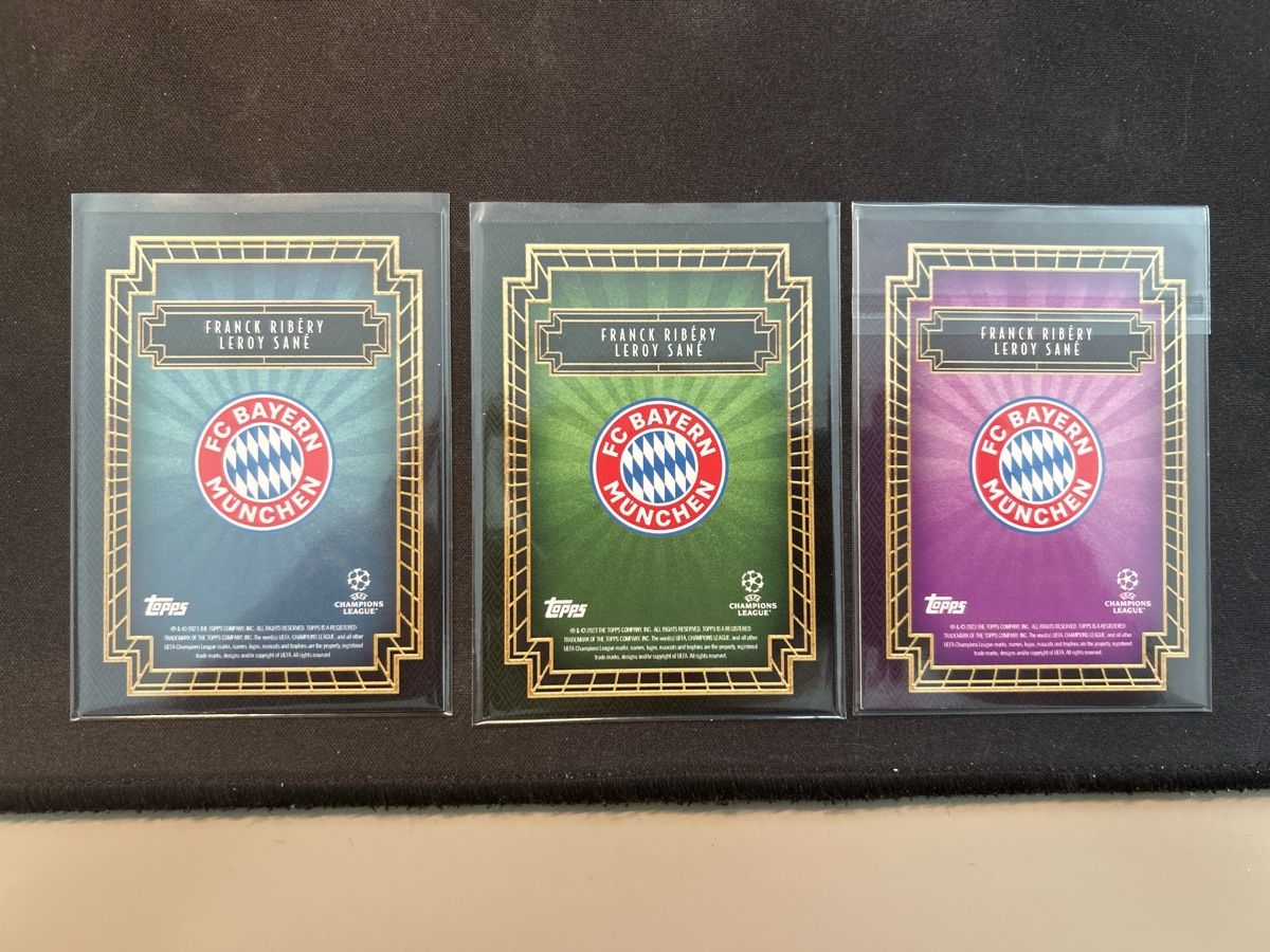 Topps Carte collezionabili: Topps deco Sane/Ribery Lot /25, /49, /99 – Usato da Greppen venduto da hcv_cc2r 1