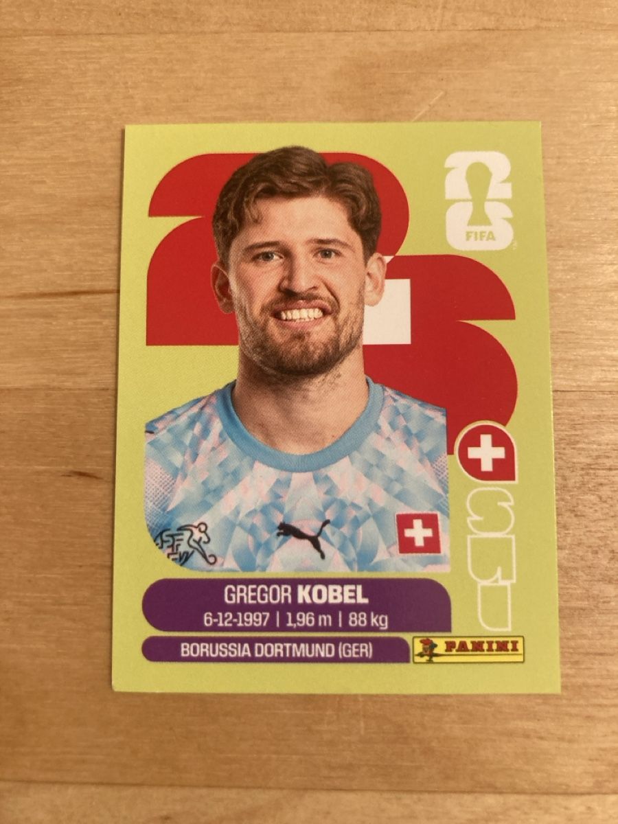 Panini Sammelbilder & Trading cards: Panini Fussball Sticker Gregor Kobel BVB 2023 – Neu (gemäss Beschreibung) aus Ruswil von Ebwidi