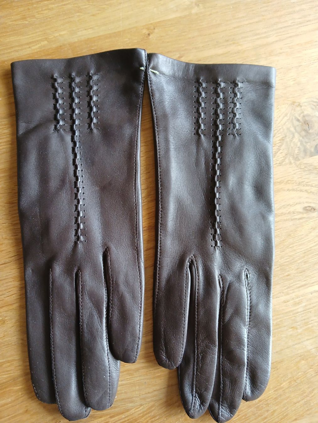 Handschuhe & Handstulpen: Damen Handschuhe Leder braun Grösse 7 NEU – Neu (gemäss Beschreibung) aus Kleindöttingen von Christina22 3