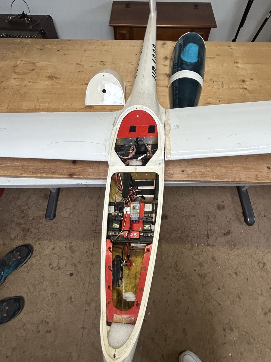 Modellismo RC: KESTREL planeur RC 4,25m – Usato da Court venduto da Msoltermann 4