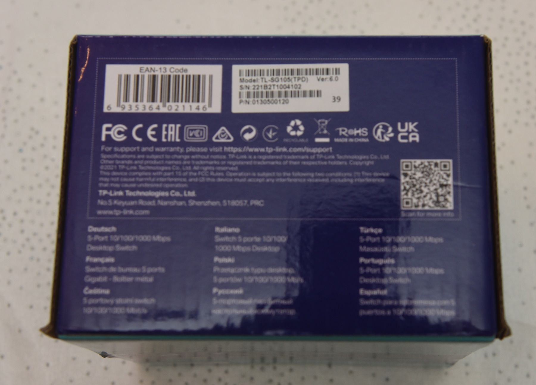 TP-Link Unità & Adattatore: tp-link 5-Port Gigabit Switch – Nuovo (secondo la descrizione) da Frenkendorf venduto da Fionchen 2