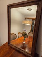 Kristallspiegel im Holzrahmen