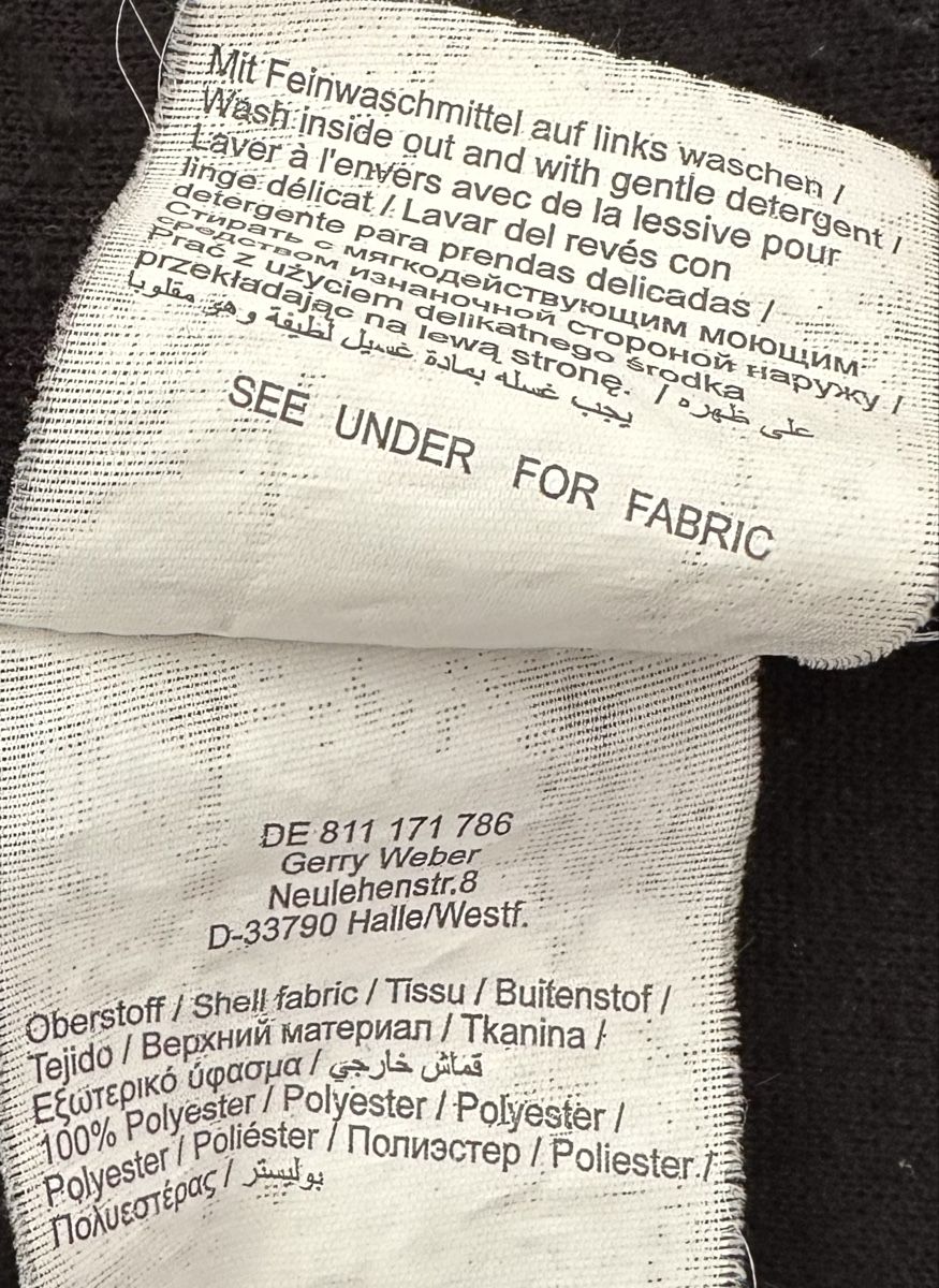 Gerry Weber Giacche: Gerry Weber Jacke schwarz Grösse 40 – Usato da Münsingen venduto da Innchen 6