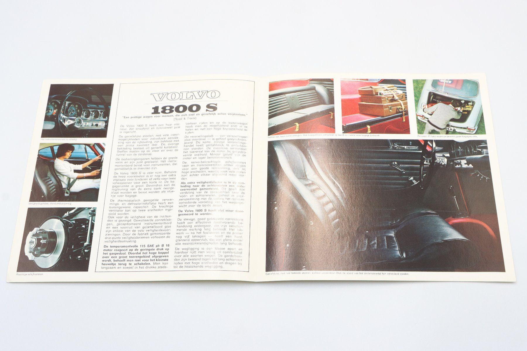Volvo Documenti: Volvo 1800 S 1965 Prospekt – Usato da Bühl b.Aarberg venduto da Collectorpassions 2
