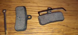 2 Paar Bremsbeläge Shimano, passend zu D03S, D02S, Resin