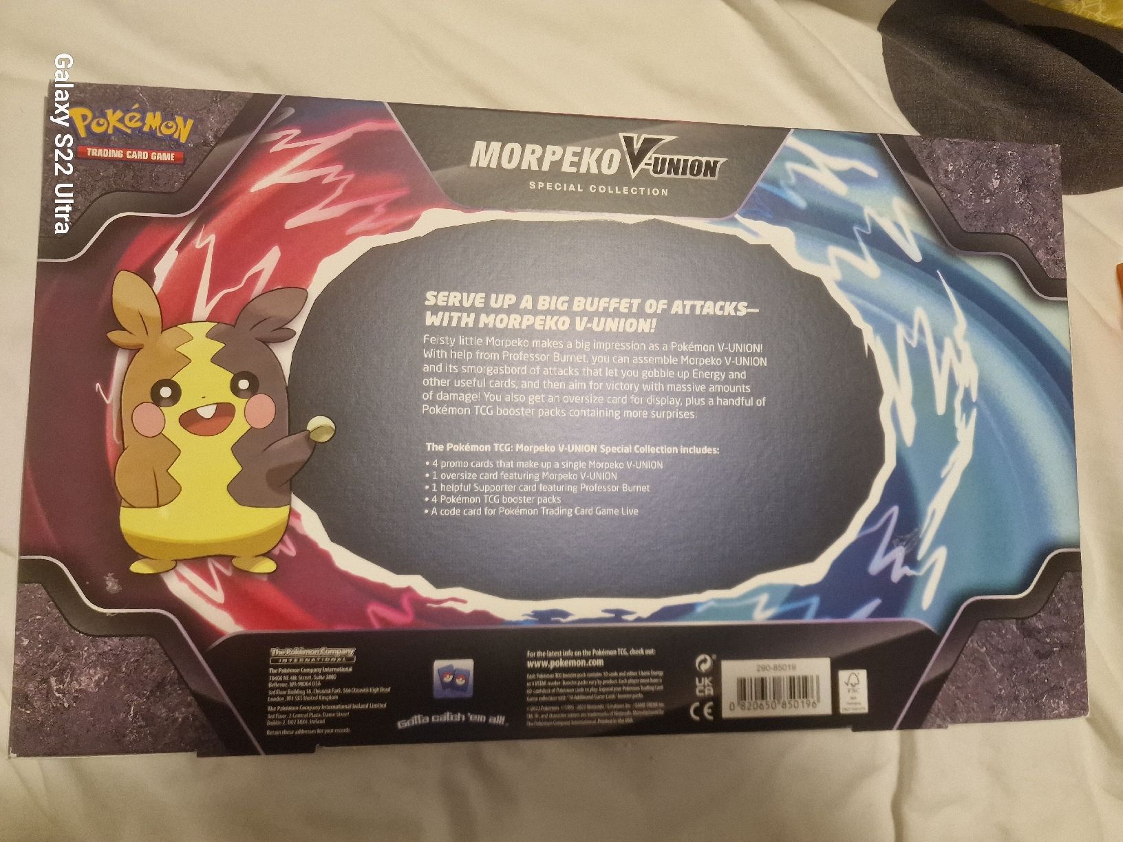 Pokémon Carte collezionabili: Pokémon Morpeko V-UNION Special Collection - Scellé  ENG – Nuovo e nell'imballaggio originale da Bulle venduto da ned_msw7 1