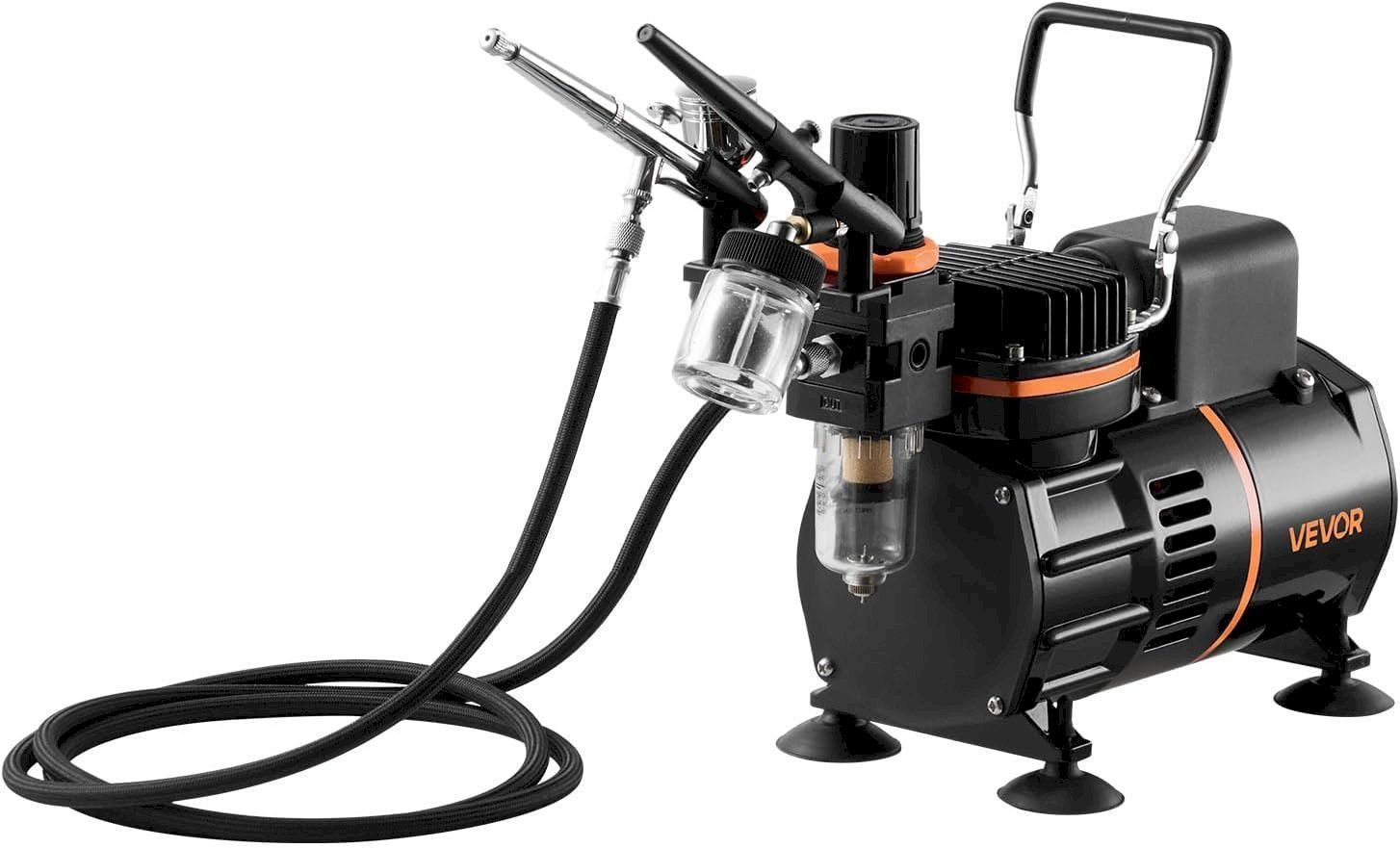 Tutti gli attrezzi: VEVOR Airbrush Set mit Luftkompressor – Nuovo e nell'imballaggio originale da Bottighofen venduto da zaap 1