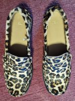 Zara Schuhe, Gr. 38, Leopardenmuster, made in India, Neue!