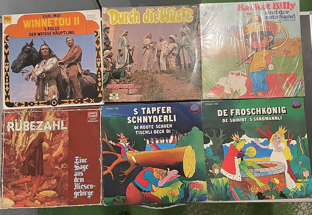 Dischi in vinile: 15 Langspielplatten für Kinder – Usato da Würenlos venduto da pip_5n6d 1