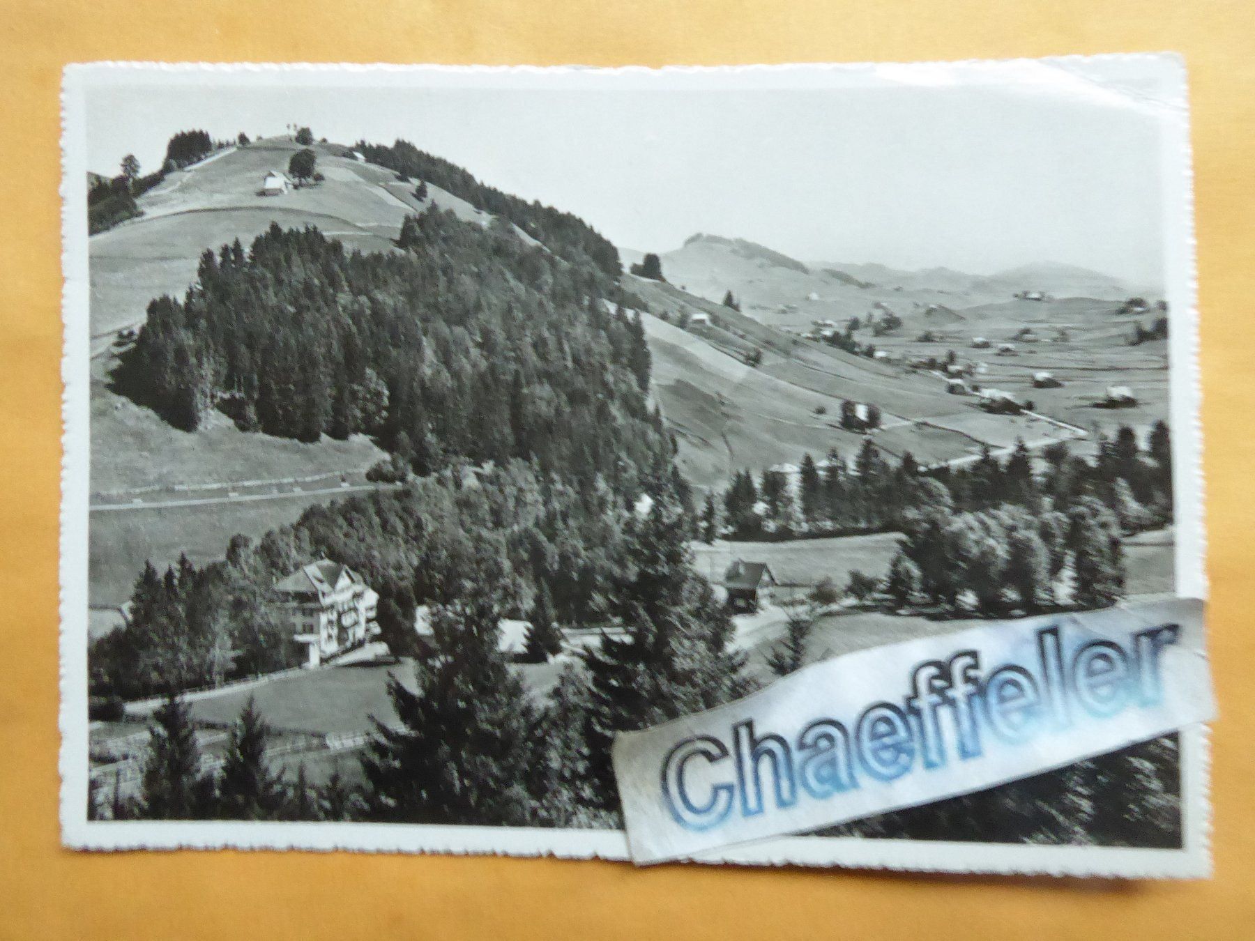 Cartoline postali: 1951 Kurhaus Jakobsbad – Usato da Zürich venduto da Chaeffeler