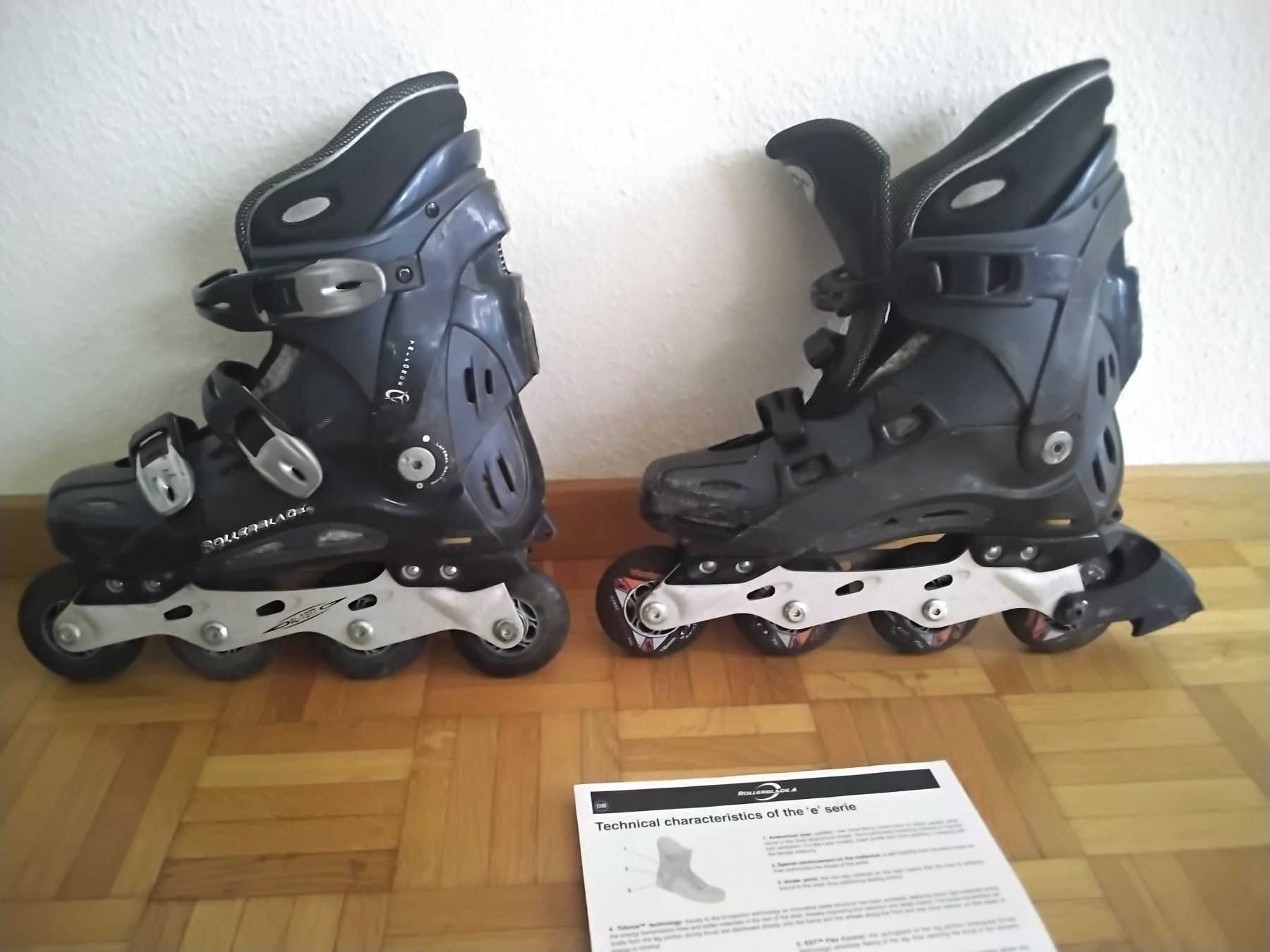 Pattini in linea & Pattini a rotelle: Rollerblades Grösse  39 – Usato da volketswil venduto da radelpeter