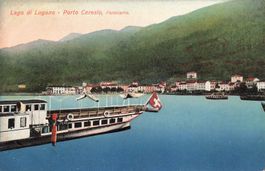lago lugano Porto Ceresio battello schiff bott