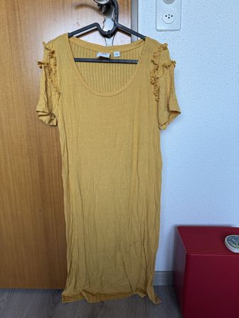 Mama Licious Schwange Kleid, Grösse S, Senfgelb, Top Zustand