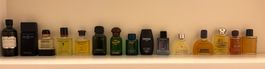 Lot of 15 miniature perfumes Vintage