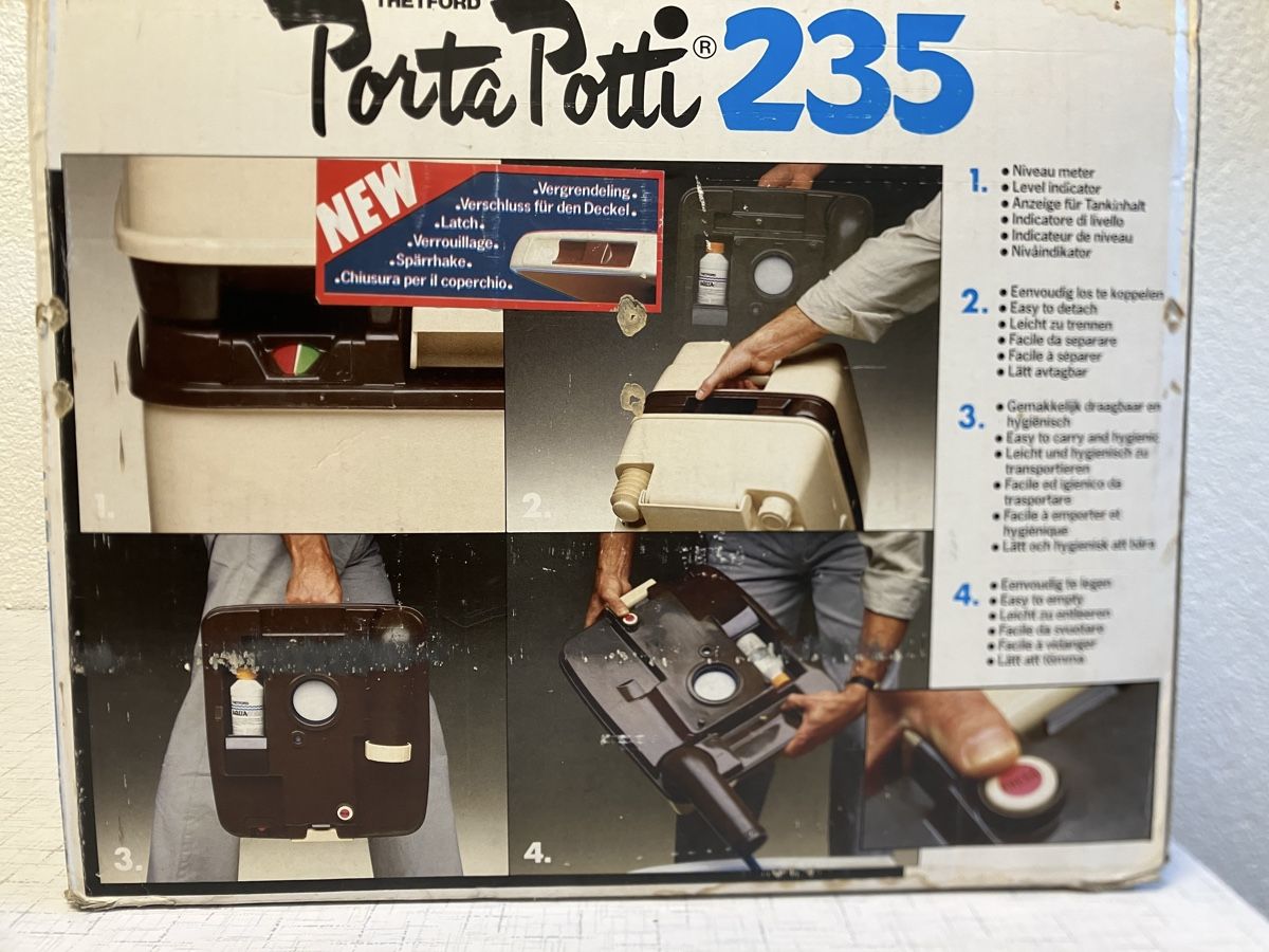 Thetford WC: Porta Potti 235 – Usato da Lyss venduto da Punktum01 3