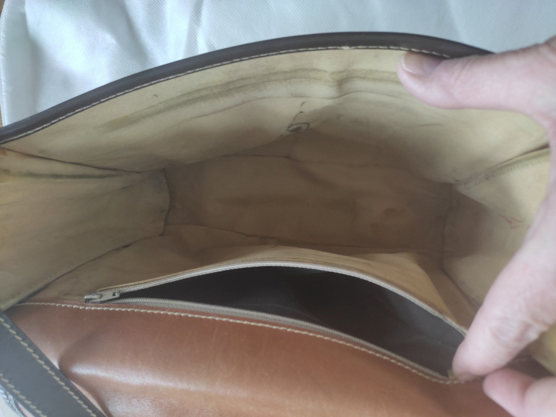 Sacs: Ledertasche vintage – D'occasion à Lugano par riccardo012 6