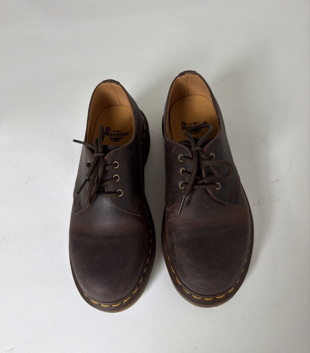 Dr. Martens Chaussures hommes: Dr. Martens | Brown Leather | Size 38 – D'occasion à Zürich par 2ndhandzurich