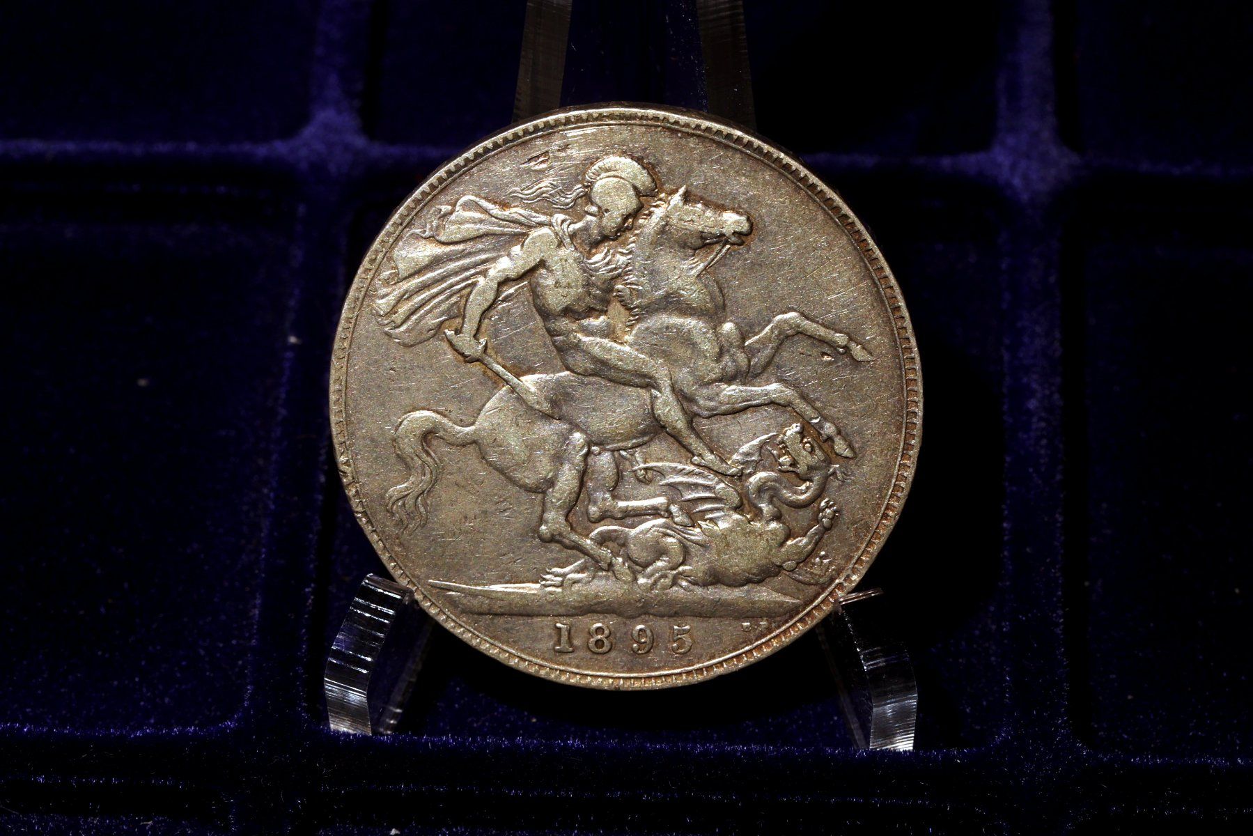 Alle Münzen: Silbermünze Crown 1895 – Gebraucht aus Wetzikon ZH von Scipio80 1