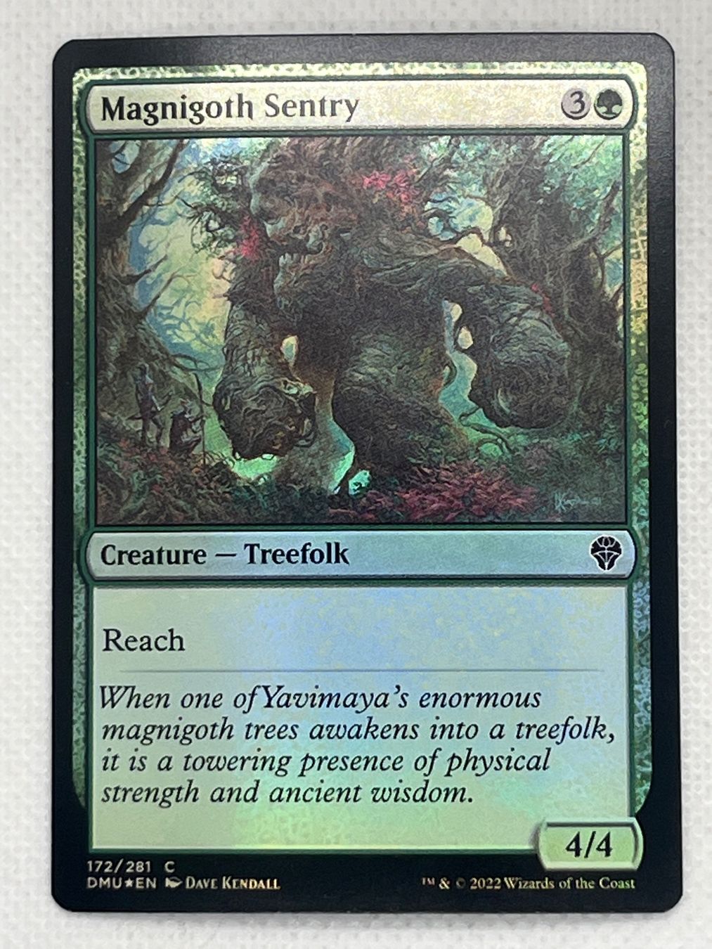 Magic The Gathering Carte collezionabili: MTG Magnigoth Sentry DMU 172 Englisch Common Foil – Usato da Hinterkappelen venduto da Kim1992