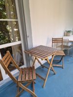 Holz Gartentisch und 2 Stühle Askholmen, Ikea