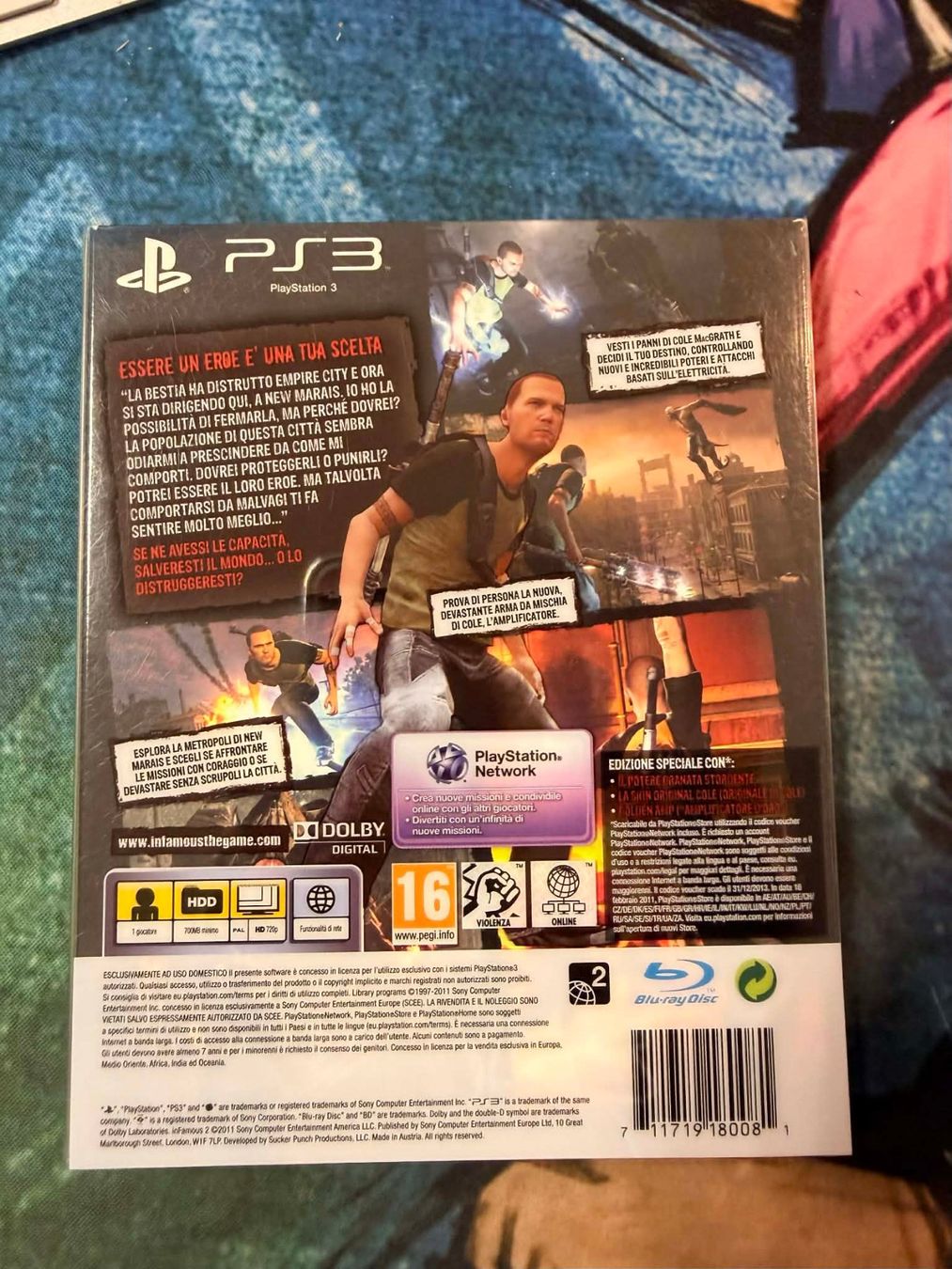 Sony Giochi: Infamous 2 Special Edition Sony Playstation 3 – Usato da Giubiasco venduto da Ticinerd 1
