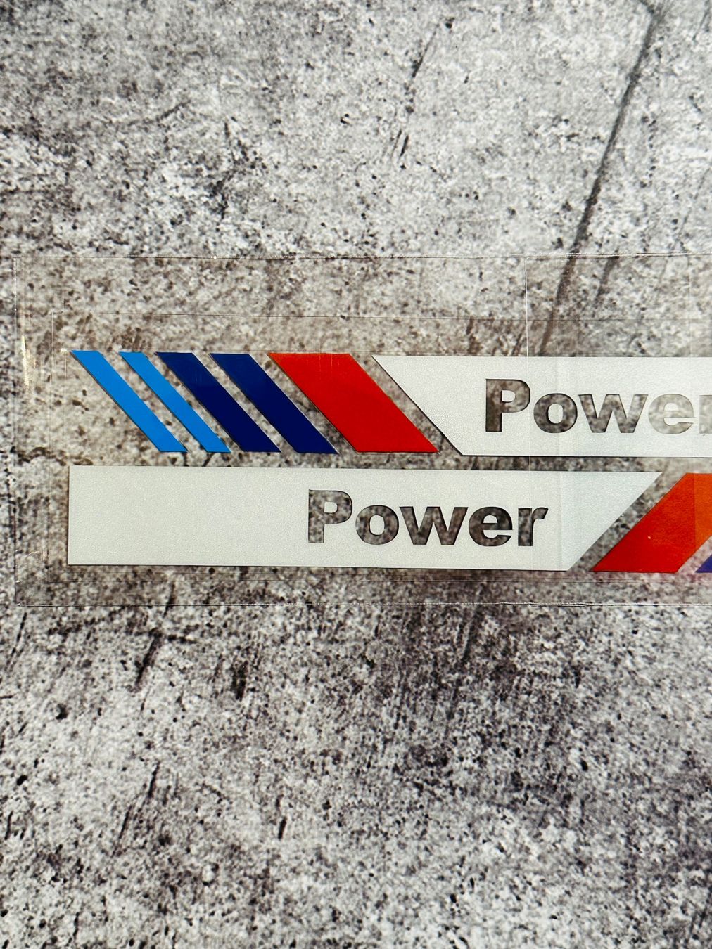 Aufkleber: BMW M Performance Kleber, in grauweiss 2er Set Neu – Neu und originalverpackt aus Balsthal von D.K.Autoteile8 4