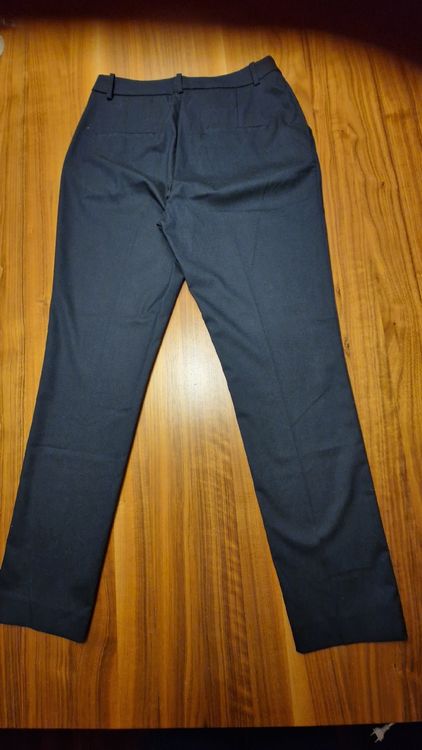 Elegante H&M Stoffhose Gr. 38 Dunkelblau Business Büro, NEU 5