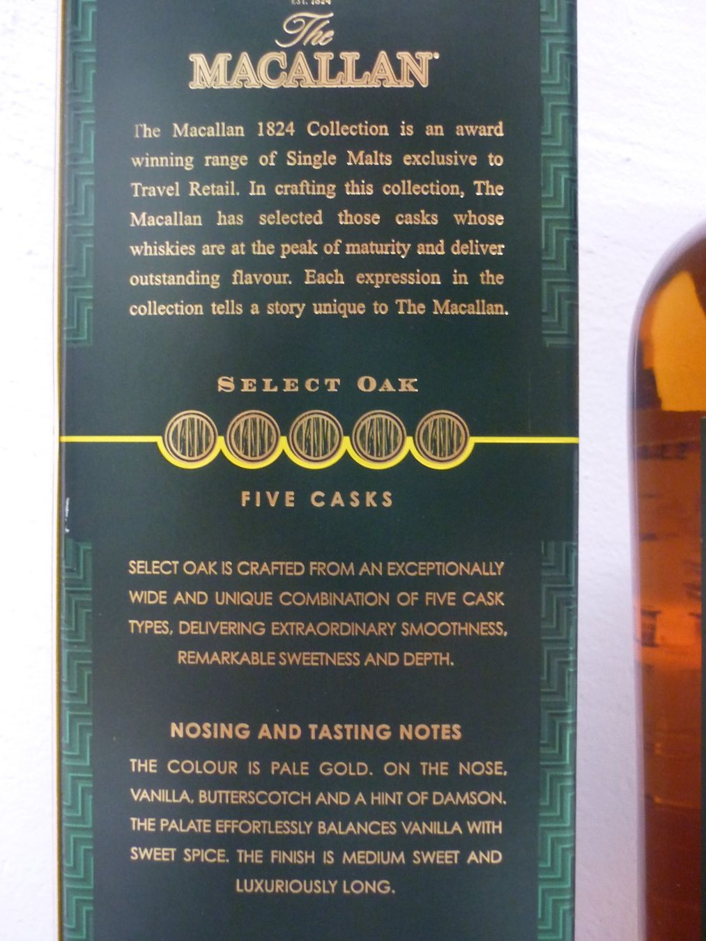 Macallan Spirituosen: MACALLAN The 1824 Collection - SELECT OAK - Whisky – Neu (gemäss Beschreibung) aus Maienfeld von John13 2