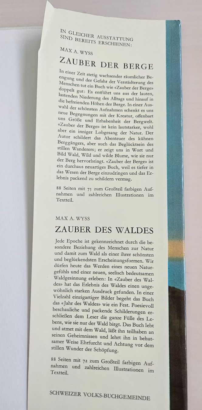 Bücher: Buch "Zauber des Meeres" von Max A. Wyss – Gebraucht aus Möriken AG von pam66 7