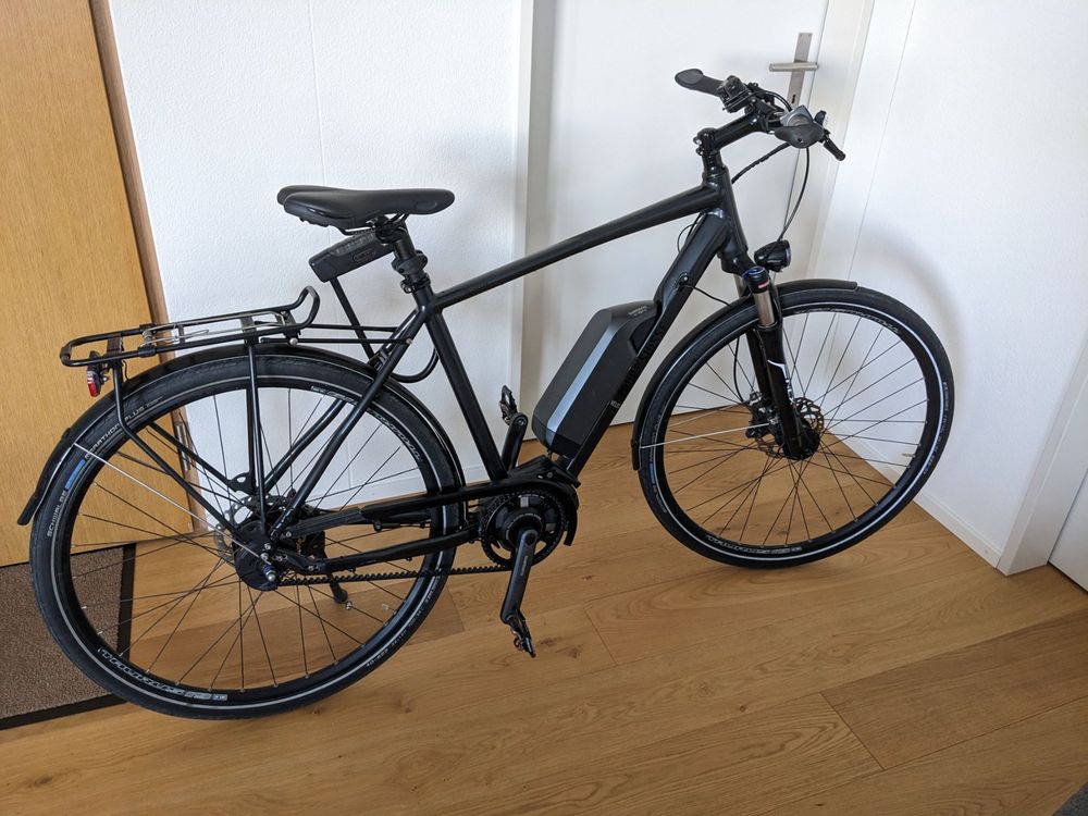 Tour de Suisse Electric Hybrid Bike with Belt Drive Size M Kaufen