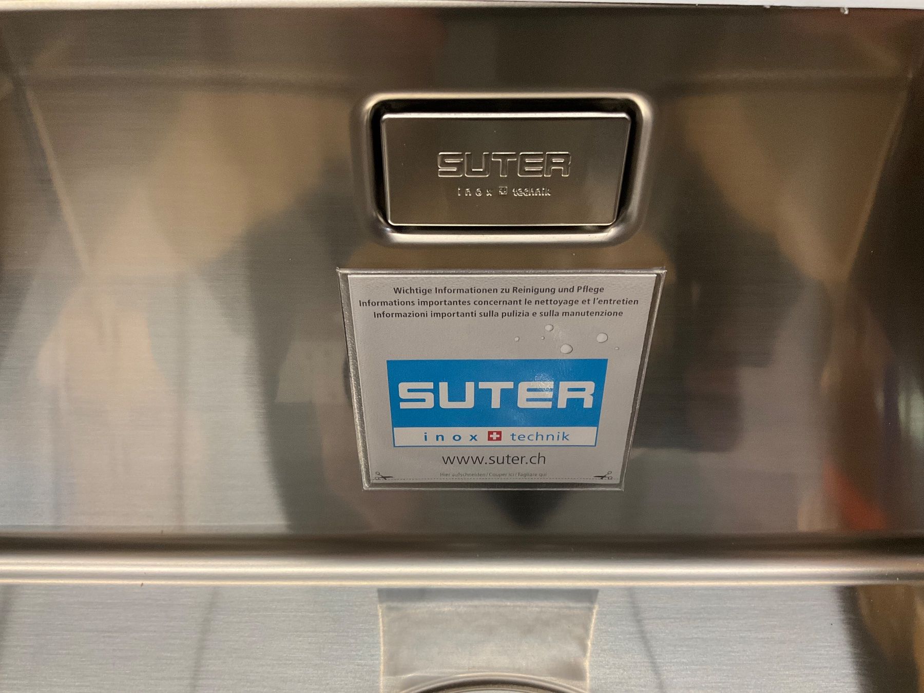 Suter Spülbecken & Waschbecken: 882 Suter Spülbecken Accento 70 aus Liquidation – Neu und originalverpackt aus Derendingen von Meisterstuecke 4