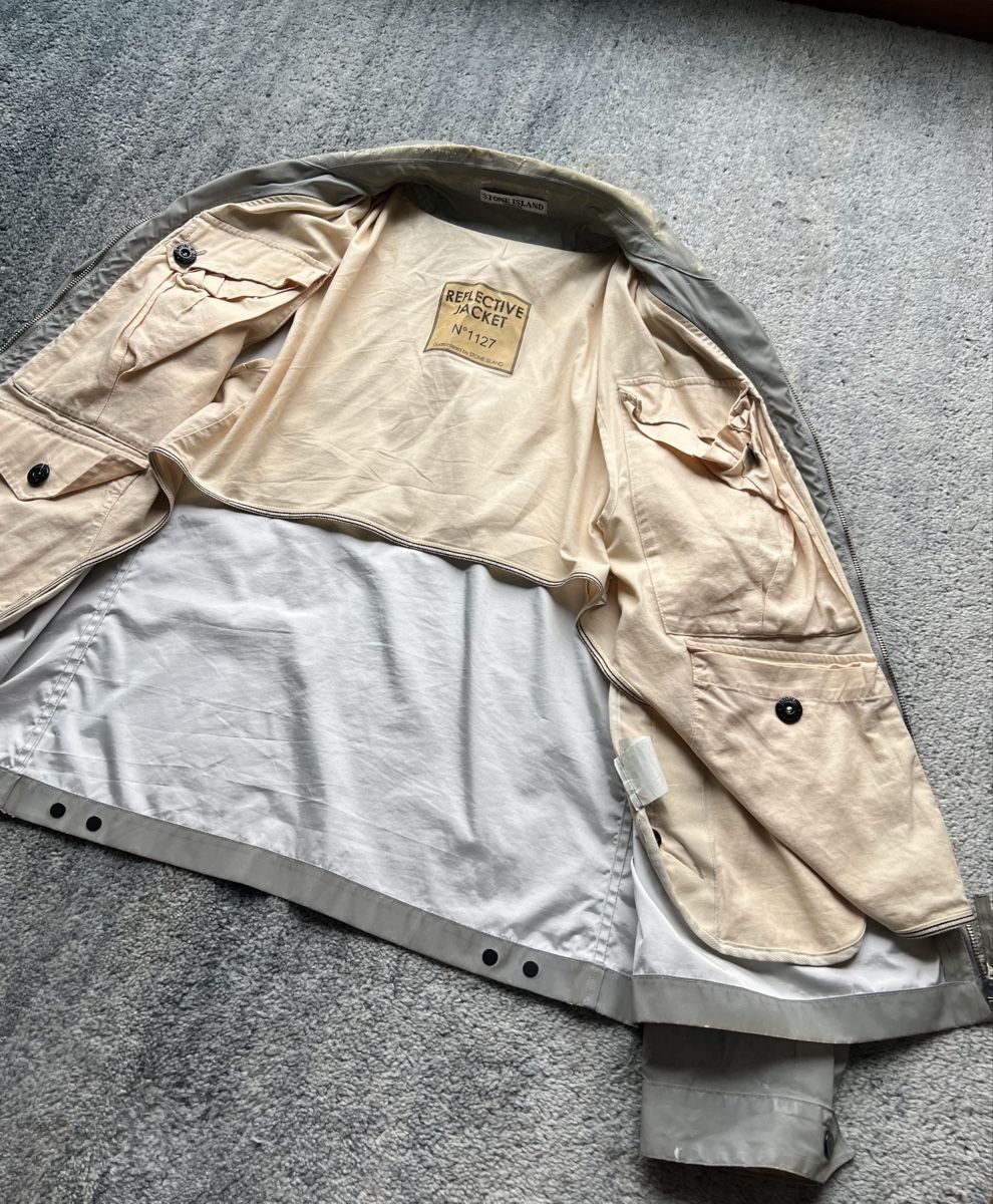 Stone Island Giacche: Stone Island Reflective 2007 Jacke – Usato da St. Margarethen TG venduto da compass.island 4