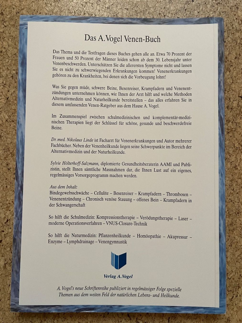 Bücher: Taschenbuch "Das A. Vogel Venen-Buch" – Gebraucht aus Grosswangen von Vita500 1