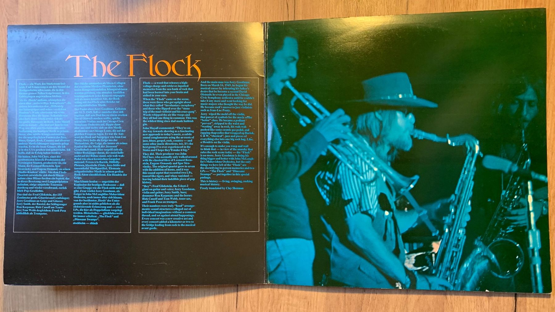 Schallplatten: THE FLOCK - THE FLOCK...OG NL 1972...VG+/VG+ – Gebraucht aus Gals von Diskopatshop 2