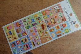 Stickerbogen Sticker - Japan Kawaii Food Konbini Supermarket