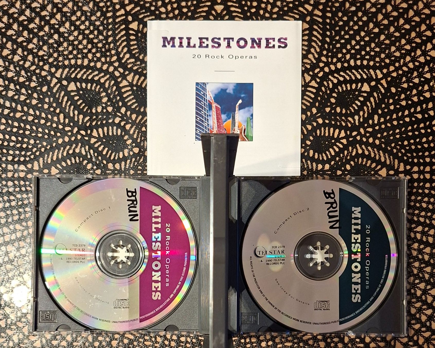 CD: Milestones - 20 Rock Operas, Rock Compilation Sampler 1990 – Usato da Schönenberg TG venduto da Gregolino76 2