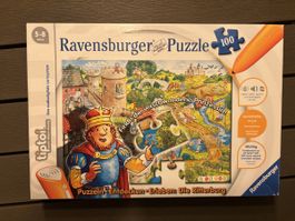 Ravensburger Puzzle Tiptoi - Die Ritterburg 100 Teile