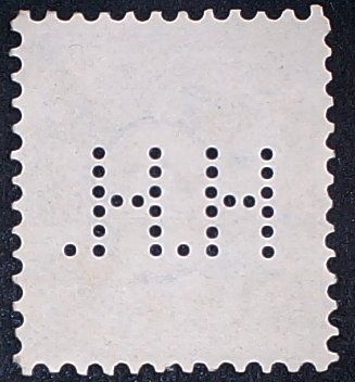 Alle Briefmarken: Perfin   13 – Gebraucht aus Opfikon von webstar30 1