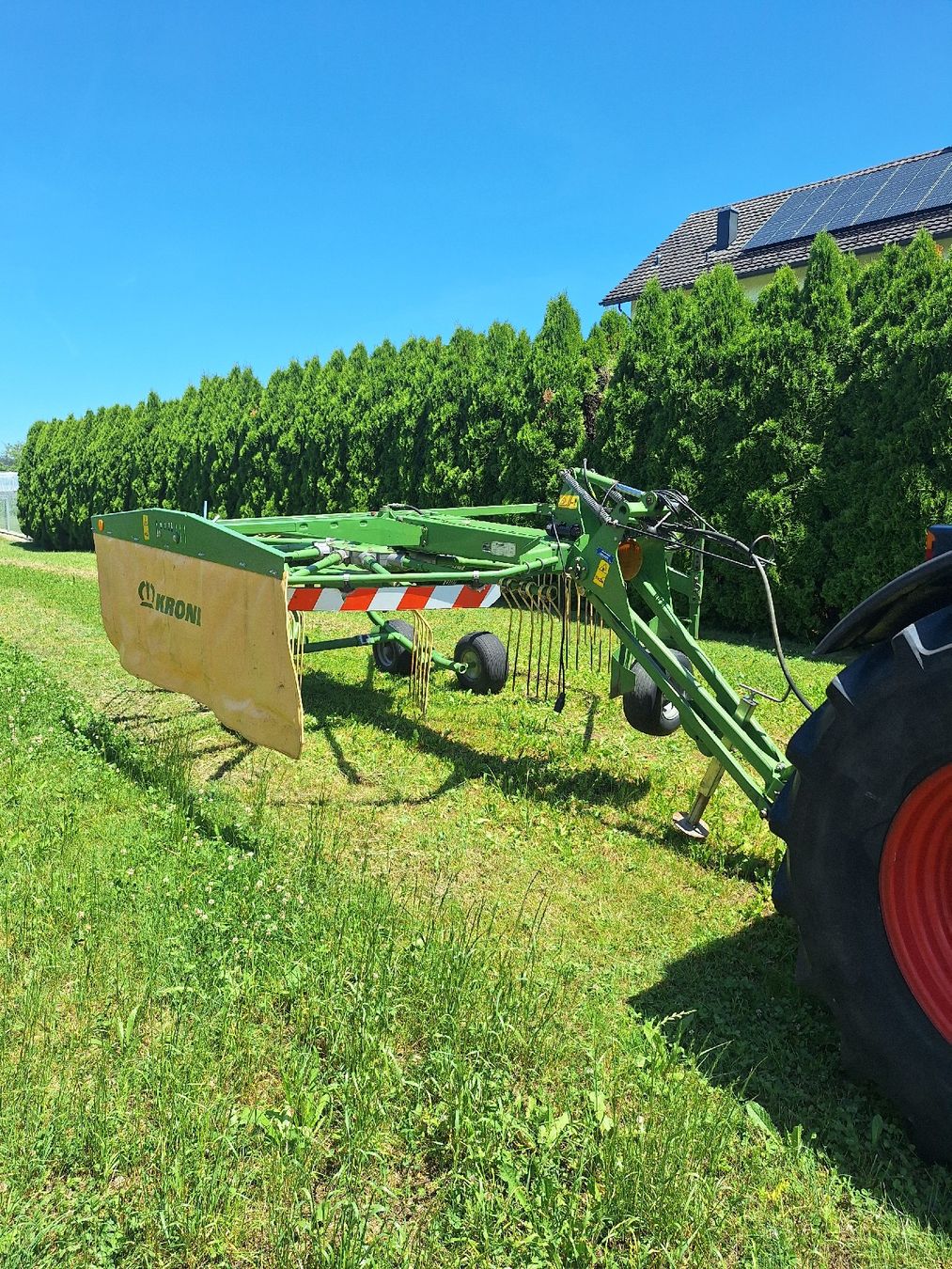 Krone Raufutterernte: Schwader Krone – Gebraucht aus Thundorf von MFrick01 3