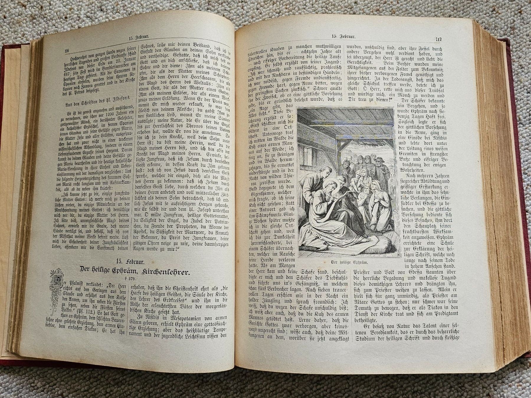 Bücher: Buch - Leben der Heiligen (1883) – Gebraucht aus Rickenbach SO von tahitian 3