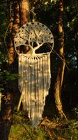 Handgefertigter Makramee-Lebensbaum, Boho-Dekoraration ø40cm