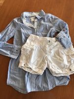 Sommertunika Gr 128/Neu BENETTON Shorts Gr 120 S