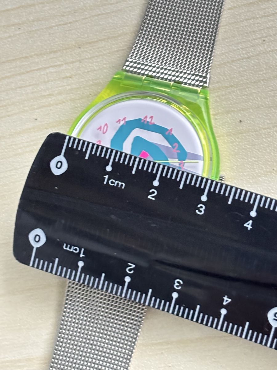 Swatch Orologi: Swatch Uhr transparent mit Mesh-Armband  – Nuovo (secondo la descrizione) da Grenchen venduto da chththl 2