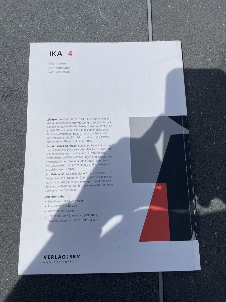 Libri: IKA 4 - Präsentation – Usato da Sempach venduto da Nimsaj5 1