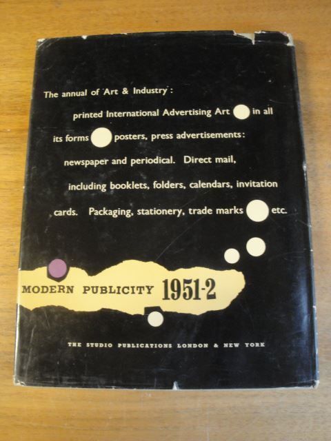 Poster & Bilder: Plakat-Buch 1951/52 Modern Publicity – Gebraucht aus Trachslau von post35 9