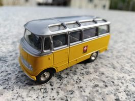 Mercedes O319 1:43 PTT Post Postauto car postale Posta DINKY
