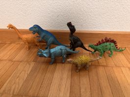 Dino-Spass für kleine Entdecker - 6er Set Dinosaurier!