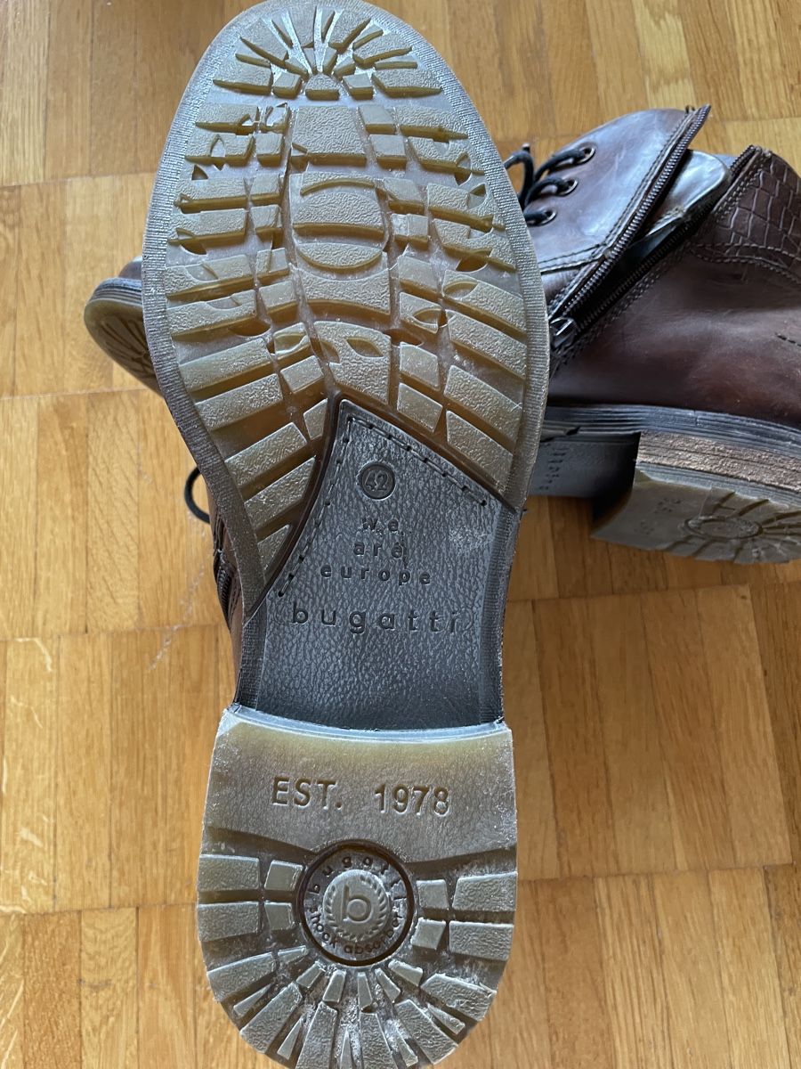 Bugatti Herrenschuhe: Lederstiefel Bugatti Herren Gr. 42 – Neu (gemäss Beschreibung) aus Davos Monstein von pendragon79 4