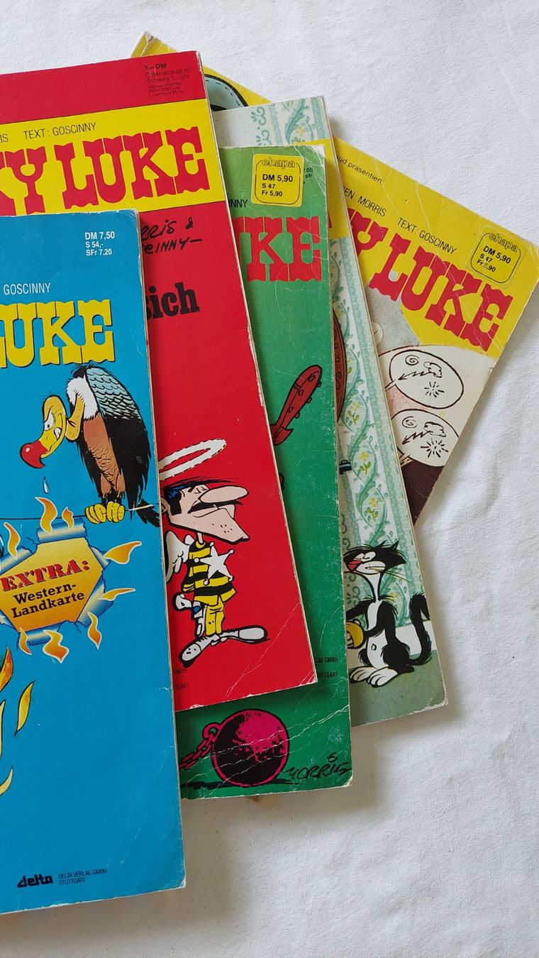 BD: 5 alte gebrauchte Lucky Luke Hefte – D'occasion à Uitikon Waldegg par Smeragol 5