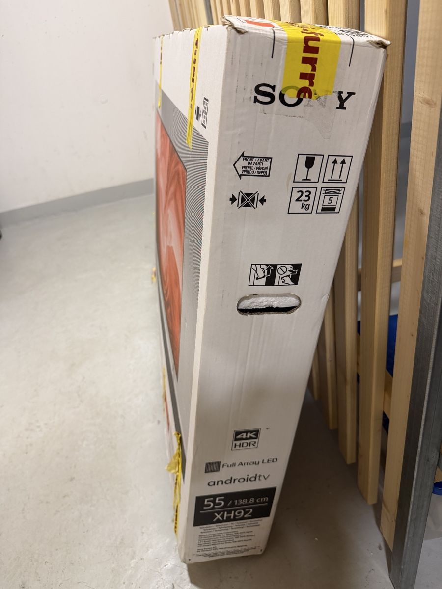 Appareils TV: Sony Bravia XH92 55” 4K HDR Full Array LED Android TV – Neuf (Voir description) à Porrentruy par Aussie25 4